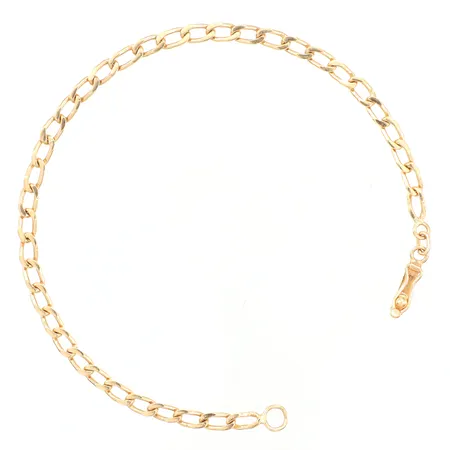 Armband längd 20cm, bredd 3,6mm, 18K Vikt: 5,3 g