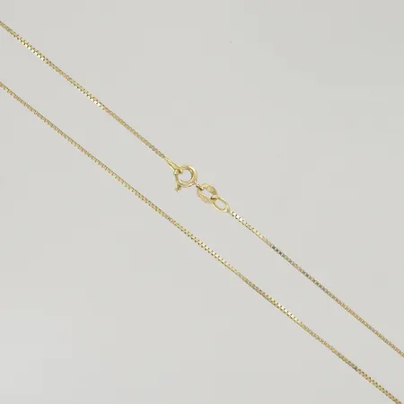 Halskedja venezia, längd 40,5 cm, 18K  Vikt: 2,3 g