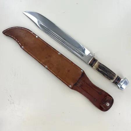 Kniv Rich,ABR. Herder, Solingen-Germany, rostfrit, längd 38 cm, bladet 26cm Skickas med postpaket.