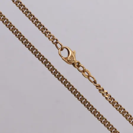 Kedja Pansar, längd 43,5cm, bredd 3mm, Balestra, 18K  Vikt: 14,9 g