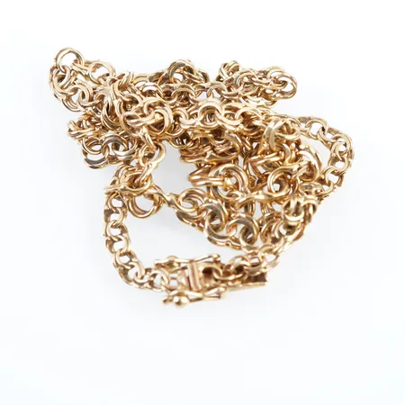 Halsband, defekt, 18k Vikt: 12,3 g