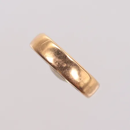 Slät ring, stl 16¾, 18K Vikt: 1,6 g