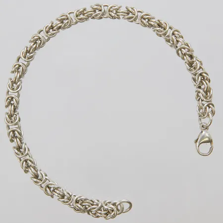 Armband kejsarlänk, längd ca 21cm, bredd 6mm, 925/1000 silver Vikt: 21,4 g