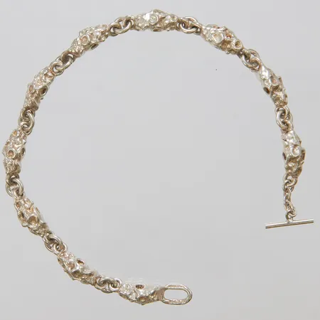 Armband, längd ca 20,5cm, bredd 6mm, 925/1000 silver Vikt: 25,2 g