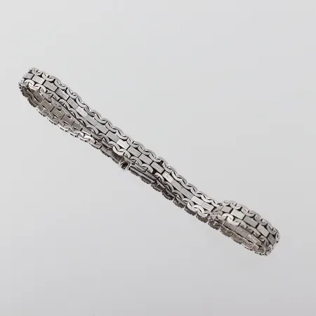 Armband, längd ca 19cm, bredd 6mm, Italy, silver 925/1000 Vikt: 12,8 g