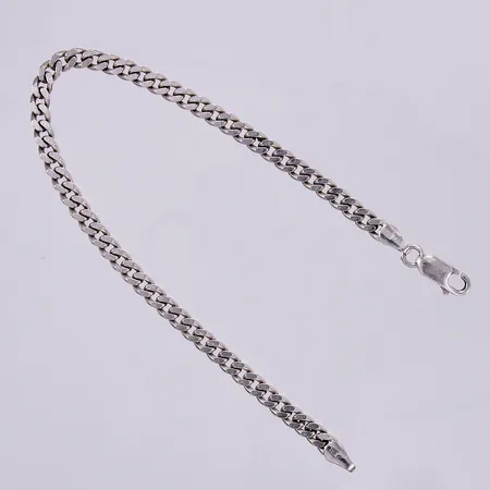 Armband Pansar, längd: ca 19cm, bredd: 4mm, 925/1000 silver  Vikt: 7,9 g