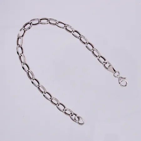 Armband, längd: ca 18,5cm, bredd: ca 5mm, 925/1000, silver Vikt: 7,9 g