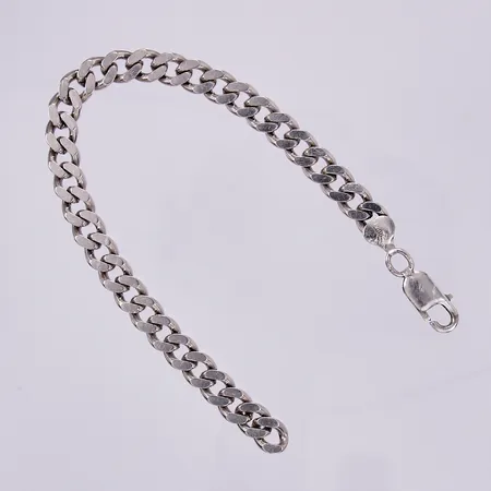 Armband pansar, längd: ca 20cm, bredd: ca 7mm, GHA, 925/1000, silver Vikt: 19,9 g