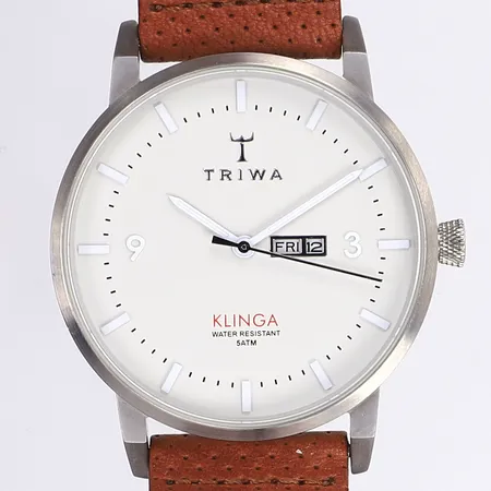 Herrur Triwa Klinga, quartz, Ø38mm, går ej troligen batteribyte, läderband, inga tillbehör Vikt: 0 g