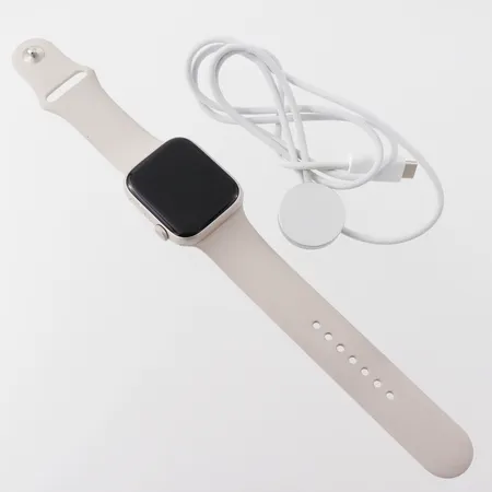 Apple Watch 45mm serie 9 , GPS, Aluminium, J66V196V56,  laddsladd, återställd Vikt: 0 g