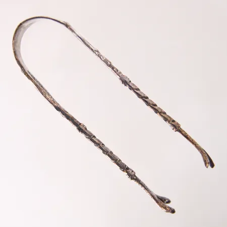 Sockertång, längd 8,5cm, silver 830/1000.  Vikt: 16,4 g