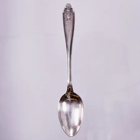 Kaffesked Guldsmedsaktiebolaget I Stockholm 1930, längd ca 13,2cm, modell Vasa, silver Vikt: 17,8 g