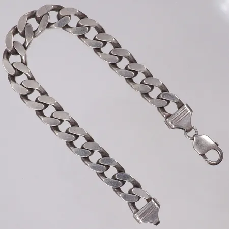 Armband Pansar, längd 24cm, bredd 11,3mm, 925/1000 silver Vikt: 63,3 g