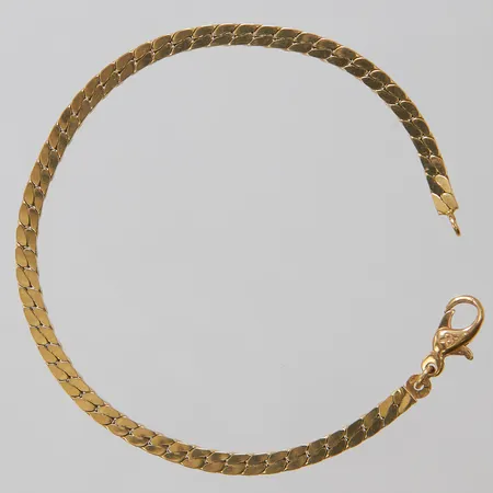 Armband, längd:19,5cm, bredd:3mm, Balestra, 18K. Vikt: 9,5 g