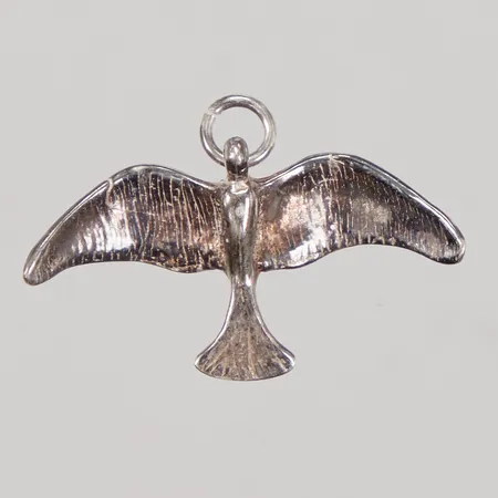 Hänge, fågel, 15x25mm, 925/1000 silver Vikt: 1,8 g