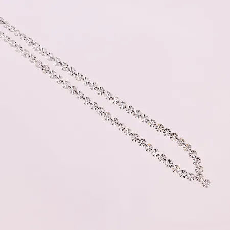 Collier, ca 42cm, bredd:5mm, 18K 15,9g.