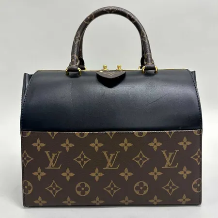 Väska, Louis Vuitton, Speedy Doctor, Autumn Parade bag 2018 ( limited edition) datum M51468, svart läder/ monogramcanvas, mått 25x19x15cm, datum F02128, lätta märken, plast kvar på beslag, avtagbar axelrem, kvitto LV Birger Jarlsgatan 2018, dustbag, kartong, påse Skickas med postpaket.