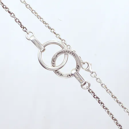 Collier Efva Attling,  , "Twosome", silver 925/1000, 39cm   Vikt: 15,5 g