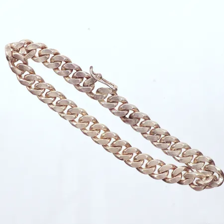 Armband Panssar, längd 21,5cm, bredd 8,20mm,  silver 925/1000 Vikt: 38 g