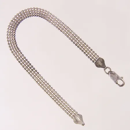 Armband kullänk, längd: 19cm, bredd: 3,1mm, silver 925/1000 Vikt: 5,6 g