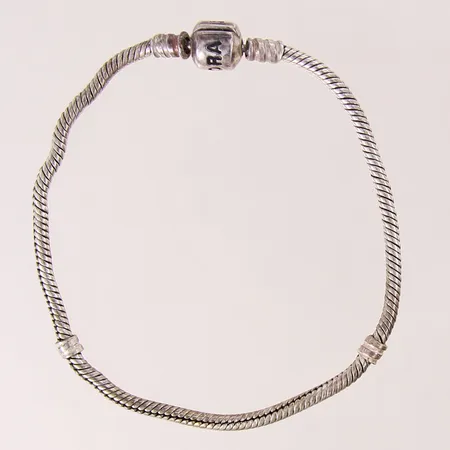 Armband Pandora, längd: 20cm, bredd: 2,8-8,3mm, silver 925/1000 Vikt: 13,5 g