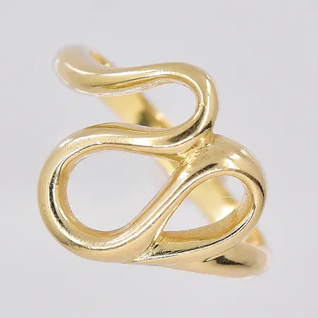 Ring, stl 17½, 14K Vikt: 4,5 g