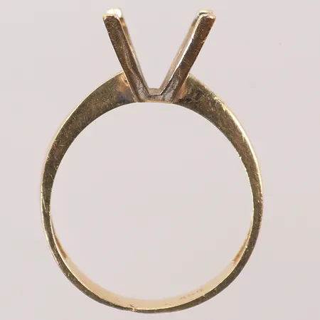 Ring, defekt, saknar sten, 14K Vikt: 2,5 g