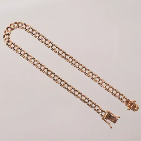 Armband Bismarck, längd 19cm, bredd 4mm, 18K Vikt: 7 g