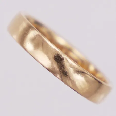 Ring slät, Guldbolaget, stl 16, bredd 3,5mm, gravyr, 18K Vikt: 3,4 g