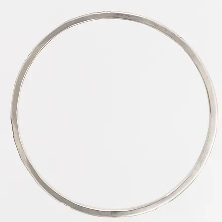 Armring med mönsterdekor, Ø72mm, bredd: 3mm, mexikanska stämplar, silver. Vikt: 13,3 g