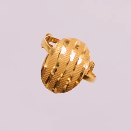 Ring, justerbar storlek, 21K 1,7g.