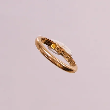 Ring, Ø19½, bredd:3mm, 18K 5,9g.