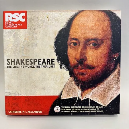 Klippbok, Shakespeare the life, the works, the treasures, RSC Skickas med paket.