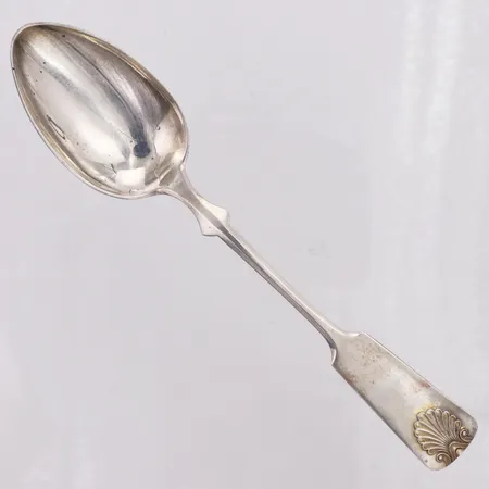 Dessertsked, modell snäck, Kultakeskus år 1939, 14,5cm, 813/1000 silver Vikt: 17,1 g