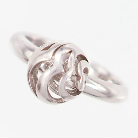 Ring med mönstrat klot, stl 17¾ , bredd: 3-10mm, ESPRIT, silver 925/1000 Vikt: 4,4 g