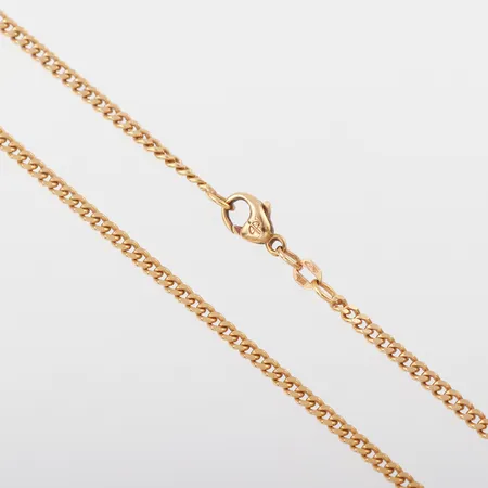 Collier Pansar, längd 52 cm, bredd 2.7 mm, 18k. Vikt: 14,5 g