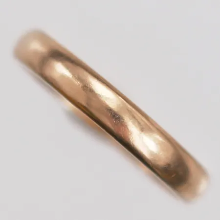 Ring, slät, ograverad, stl: 18¼, polska stämplar, 14K guld Vikt: 2,6 g