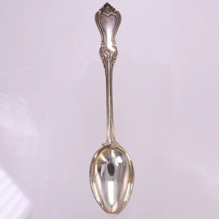 Kaffesked modell Olga, ca 13cm, gravyr. 830/1000 silver  Vikt: 16 g