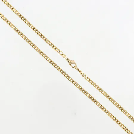 Kedja Pansar, 51cm, bredd: 3,5mm, GFAB, 18K  Vikt: 22,9 g
