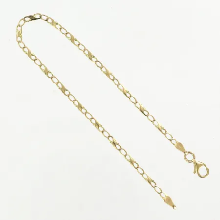 Armband, 19,5cm, bredd 2mm, GFAB, 18K Vikt: 2,9 g