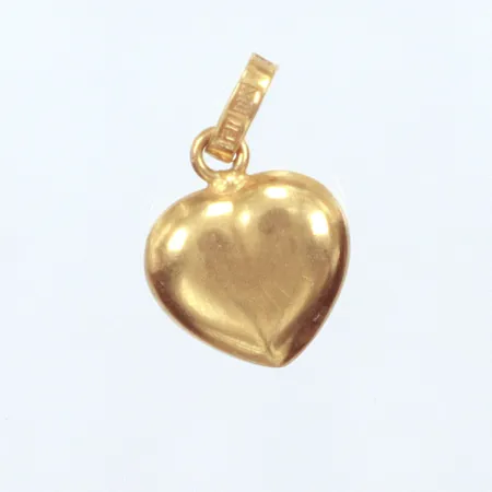 Hänge hjärta, 1,5cm, 18k Vikt: 1 g
