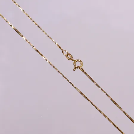 Kedja venezia, ca 39cm, bredd 1mm, Balestra. 18K Vikt: 3,2 g