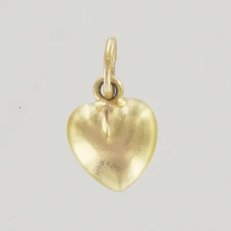 Hänge hjärta solid, längd 1,7 cm, 18K Vikt: 2,8 g