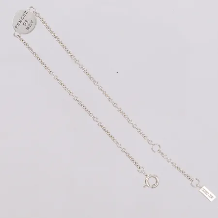 Armband, Pencez de Moy, design Efva Attling, längd 17-19,5cm, repor, 925/1000 silver, originalask Vikt: 2,9 g