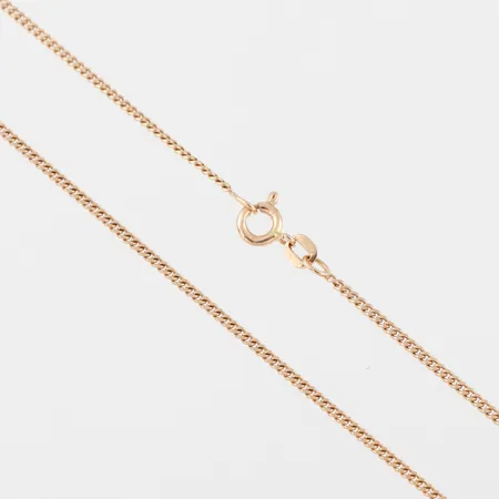 Collier Pansar, Jo-Ans Guld AB Köping, längd 48 cm, bredd 1.7 mm, 18k. Vikt: 5,6 g