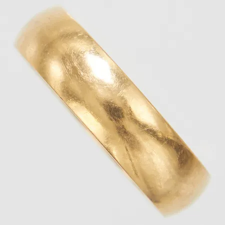 Ring, slät, Ø17¼, bredd: 4,9mm, ograverad, Schalins, 18K Vikt: 4 g