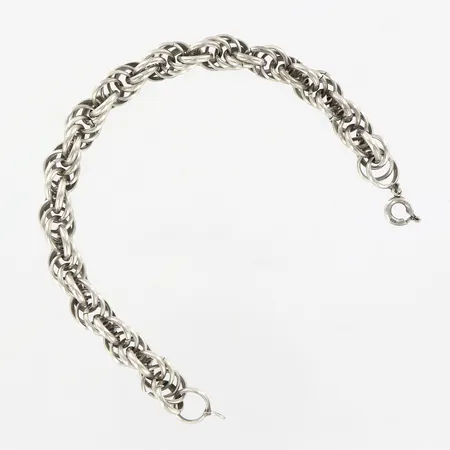 Armband Cordell, 17,5cm, bredd: ca 8mm, silver  Vikt: 16,5 g