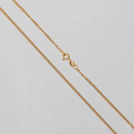 Kedja, Pansar, längd:45cm, bredd:1,6mm, Balestra, 18K. Vikt: 5,3 g