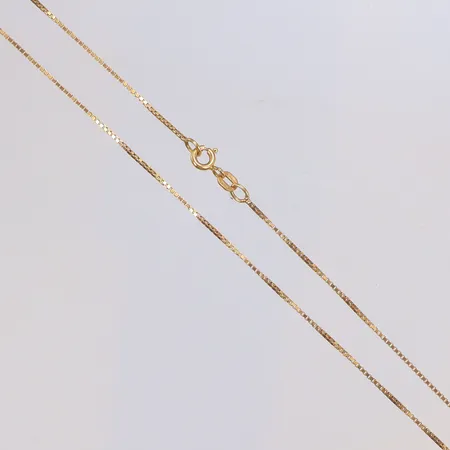 Kedja Venezia 45cm bredd 1mm, GFAB 18K Vikt: 3,3 g