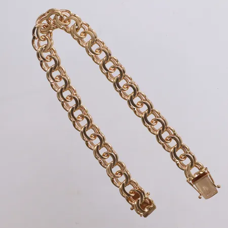 Armband, Bismarck, 20cm, bredd: 9mm, 18K Vikt: 29,4 g